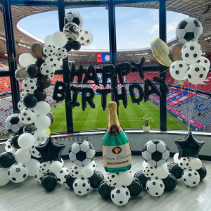 Champagne Whiskey Bottle Cheers Birthday Party Decoration