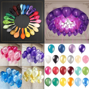 100pcs 10inch Metallic balloon minimum 5pcs