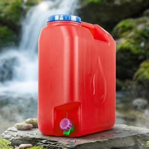 SLIM GALLON 5 GALLON RED/5 gallon slim jug