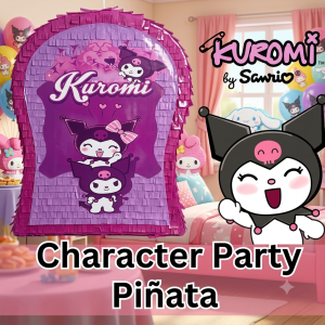PARTY CHARACTER PIÑATA | CHARACTER THEME PIÑATA | PARTY PIÑATA/ PULL OR SMASH PIÑATA | sIZE: 12"X9"X5"